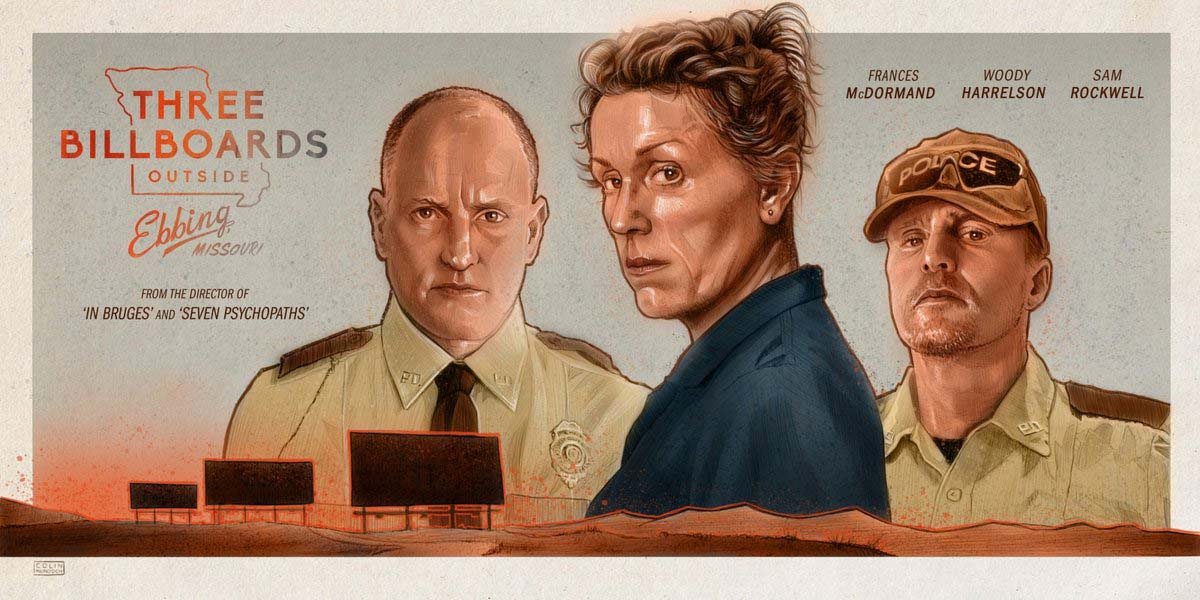 Three Billboards Outside Ebbing , Missouri 2017