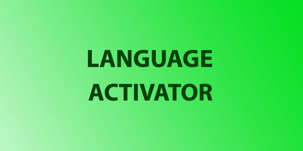 Language Activator – clothes