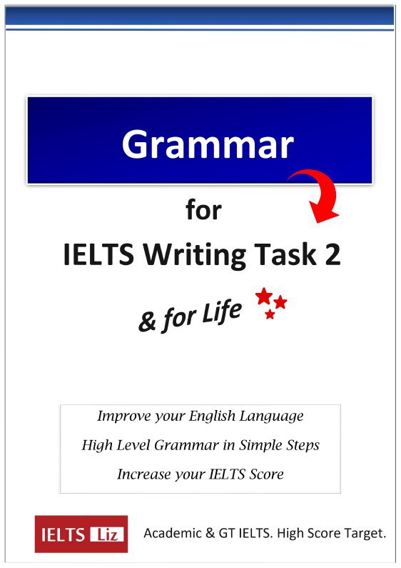 دانلود رایگان کتاب Grammar for IELTS Writing Task 2 خانم لیز