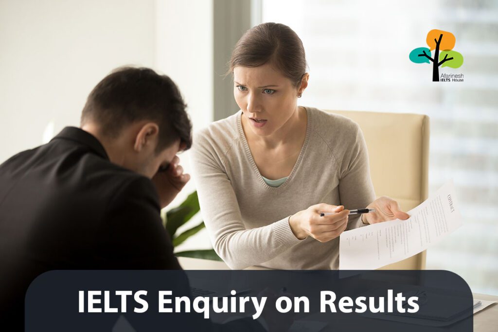 IELTS Enquiry on Results