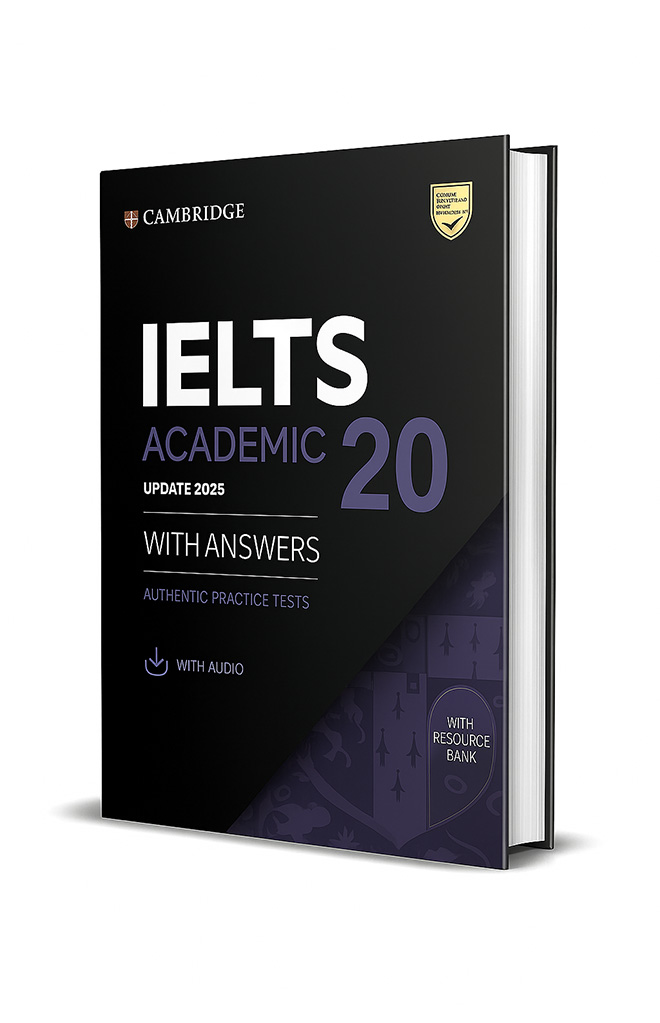 کمبریج آیلتس 20 آکادمیک + PDF + فایل صوتی